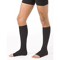 Chaussettes de contention Essentiel Microfibre Homme Classe 2 pieds ouverts SIGVARIS