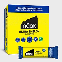 Boîte de 12 Barres Ultra Energy Beurre d'Arachide & Chocolat Naak