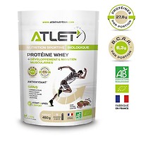 Protéine Whey bio Cacao ATLET