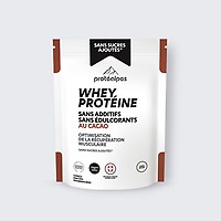 Altitude Whey Protein sans sucres ajoutés - Protéalpes