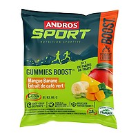 Gummies Boost Mangue Banane Café Vert Andros Sport