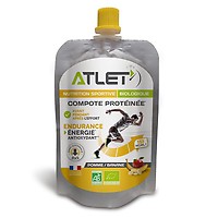 Compote protéinée Bio pomme banane ATLET