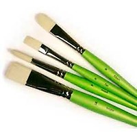 DA VINCI SET OF 7 FIT SYNTHETIC BRISTLE FLAT BRUSHES SERIES 5227 -  Artemiranda