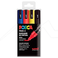 Marcadores UNI POSCA PC3M Estuche 8 colores básicos – Hacemos Arte de tus  Sueños…