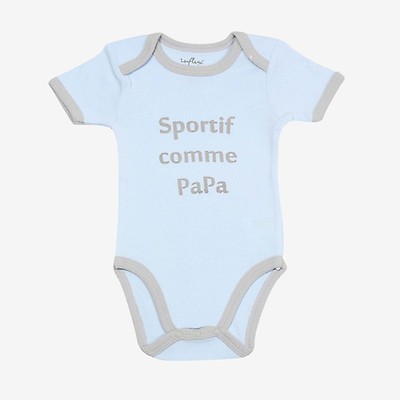 Body Bebe Soldes J Ai Le Caractere De Mon Pere En 100 Coton