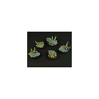 Scibor Miniatures 2 Crused Earth 25mm/65mm round bases 