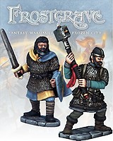 Crow Master and Javelineer Frostgrave Metal FGV207 