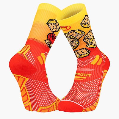 Chaussettes Antidérapantes Dee Plus – Coton Épais, Respirantes, Tailles 38-46, Pour Foot, Hand, Ski, Vélo