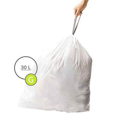 30 sacs poubelle écologiques et français - 30 litres - ON RANGE TOUT