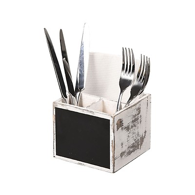 Porte-Ustensiles Acier Inoxydable Rotatif - Organisateur Couverts Avec Égouttoir