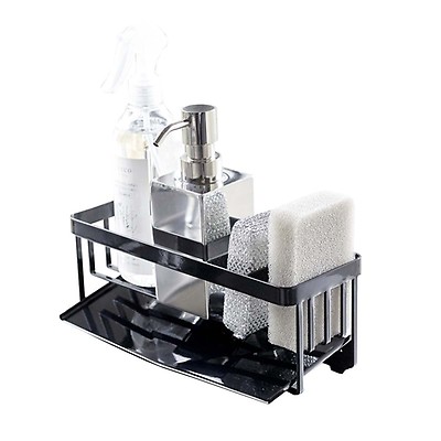 Noirmm Porte Eponge Evier Cuisine Organisateur - Rangement Evier Cuisine Convient Pour Les D'évier Evier Cuisine, Les Salles De B - Bricolage