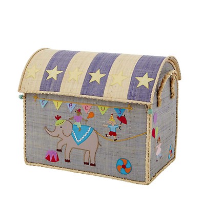 Boîte de Rangement à Jouets sur roulettes, Coffre de Rangement pour  Chambre d'enfant en Bois et à Tirer (éléphant), Coffre à jouets, jeux ou  livres