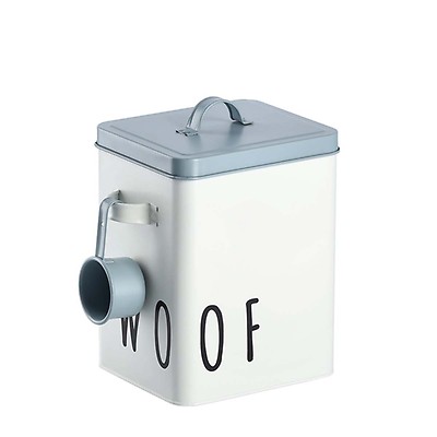 Boîtes De Rangement Nourriture Pour Chien MUXHEL - Lot De 4 (1,7L Et 3L) Avec Verre Doseur, Hermétiques