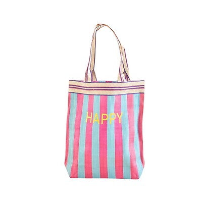 Lot 2 Sacs Courses Pliables Oxford – Tote Bag Réutilisable Léger, Bleu & Noir, Éco-responsable