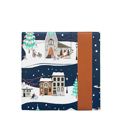 Papier cadeau avec un set d'étiquettes adhésives assorties - Pack de 3  rouleaux - Thématique Noël - Papiers cadeaux - Emballage cadeau