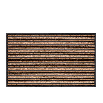 Paillasson Fonte Esschert - Motif Victorien - 46x72cm - Marron - Pour Entrée Extérieure