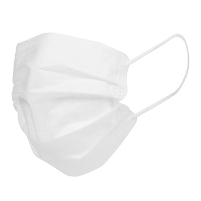 Charlotte jetable en plastique blanc, vêtement à usage unique pour respect  des normes d'hygiène.