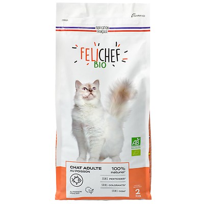 Acheter Croquettes Sans Cereale Chat Sterilises Bio Sur Kazidomi