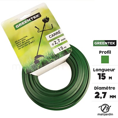 Jeu De 4 Vis 5x12 Pour Tête Débroussailleuse 2 Fils Alu Speed - Matijardin