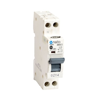 Disjoncteur Différentiel Tétrapolaire Hager 16A 30mA Courbe C - Réf. NF416 BD426 - Occasion