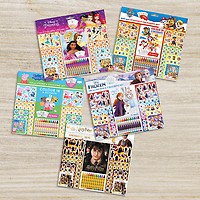 Tampons Enfants Peppa Pig - 3 Tampons Bois/Caoutchouc, Encre Lavable, Cadeau Créatif 100% Italie