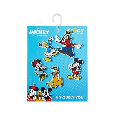 Disney Mickey Mouse Ears Croc Charms Shoe Accessories Jibbitz Set Of 10