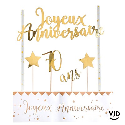 2 Marque Places Noir Anniversaire 70 Ans 12 Cm Vaisselle Jetable Discount
