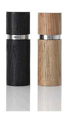 AdHoc Pfeffer- Oder Salzmühle ACACIA – Klein, Aus Akazienholz, Keramik-Mahlwerk, Höhe 14 Cm
