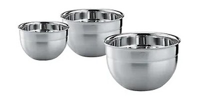 Edelstahl-Schüssel 28 Cm – Hochwertige Rührschüssel Aus Indien, Robust & Langlebig