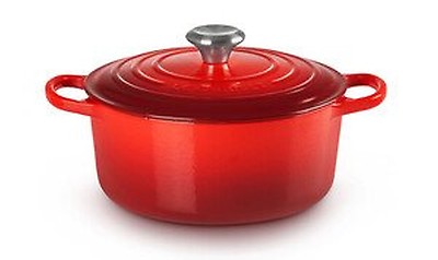Le Creuset Sauteuse 3,5L Gusseisen - Kirschrot Für Herd & Backofen