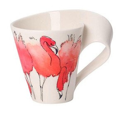 Villeroy & Boch NewWave Stars Henkelbecher – Premium Porzellantasse Mit Löwe-Sternzeichen-Motiv, 300 Ml, Spülmaschinenfest