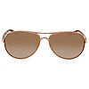 Oakley Feedback Prizm Rose Gold Polarized Aviator Ladies Sunglasses ...