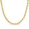 Amour Fashion 18 Inch Rope Chain Necklace in 14k Yellow Gold JMS005099 ...