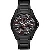 Armani Exchange Hampton Black Dial Black Ion-plated Men's Watch AX2104 ...