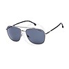 Carrera Men's Black Rectangular Sunglasses 234/S 0807 IR 58