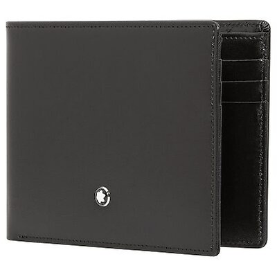 Montblanc Mont Blanc Meisterstuck 10CC Men's Leather Wallet With Coin ...