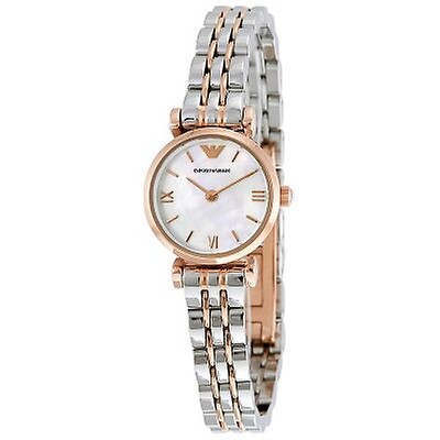 Emporio Armani Classic Mother of Pearl Dial Ladies Watch AR1909 AR1909 ...