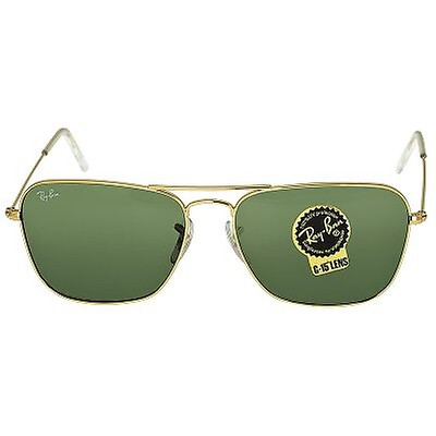 Ray-Ban Ray-Ban Caravan Dark Green Classic G-15 55 mm Sunglasses ...