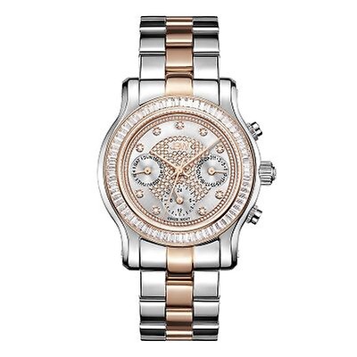 Marc By Marc Jacobs Fergus White Dial Stainless Steel Ladies Watch ...