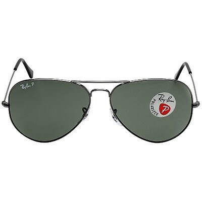 Ray Ban Aviator Green Polarized Lens 58mm Sunglasses Rb3025 001 58 58 Rb3025 001 58 58 14 Ray Ban Aviator Jomashop