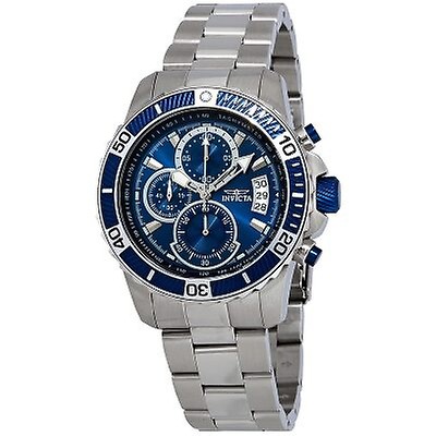 Invicta Pro Diver Chronograph Blue Dial Men's Watch 1773 1773 ...