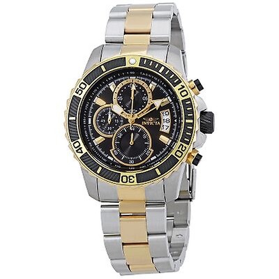 Invicta Signature Ii Chronograph Black Dial Men's Watch 7455 7455 