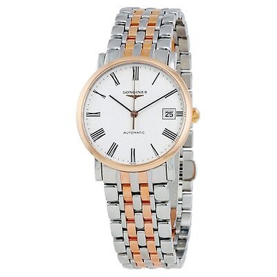 Longines Elegant Automatic White Dial Ladies Steel Watch L4.809.4.11.6 ...