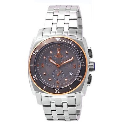 Seiko Flight Master Chronograph Black Dial Black PVD Stainless Steel ...