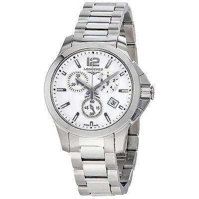 Longines Conquest Automatic Silver Dial Stainless Steel Watch L27854766 ...