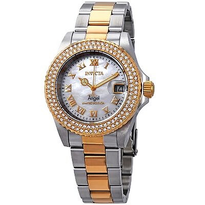 Michele Serein Mother of Pearl Dial Two-tone Ladies Watch MWW21B000015 ...