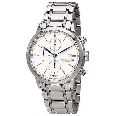 Baume Et Mercier Baume and Mercier Capeland Grey Dial Chronograph Men's ...