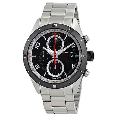 Montblanc Timewalker GMT Automatic Black Dial Men's Watch 36065 36065 ...