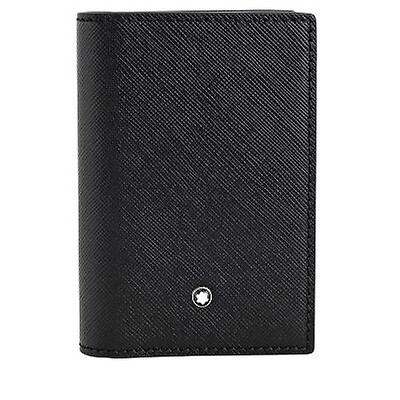 Montblanc Sartorial Business Card Holder- Tobacco 113224 - Handbags ...