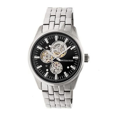 Heritor Antoine Automatic Black Dial Men's Watch HR8502 HR8502 ...